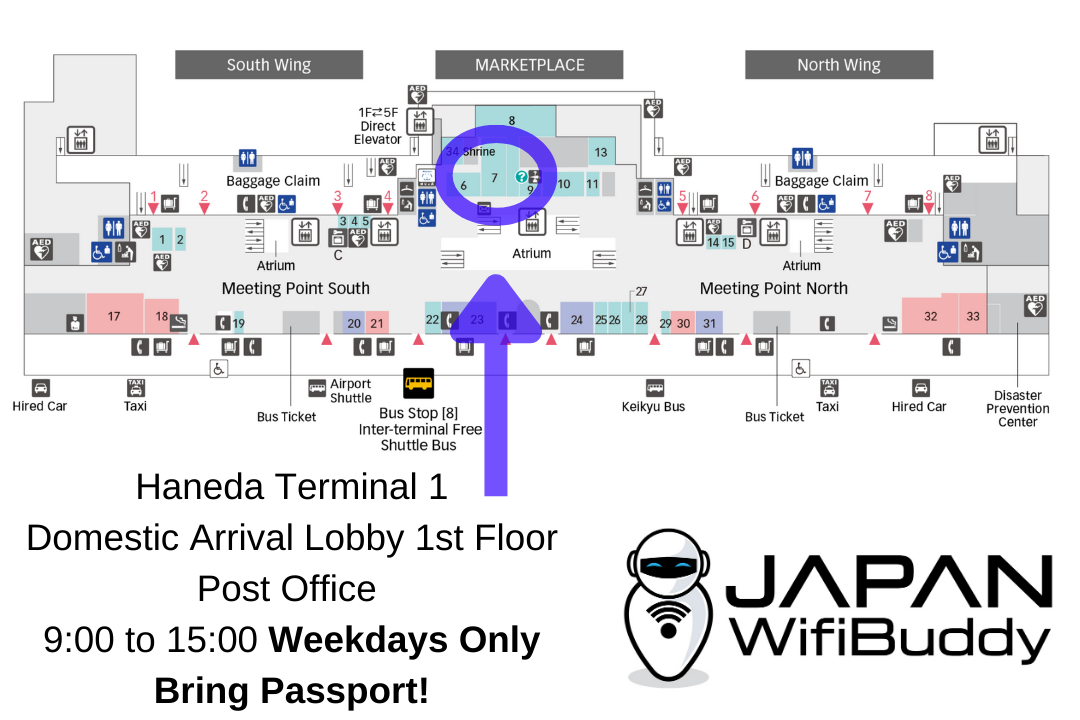 pocket wifi rental haneda airport